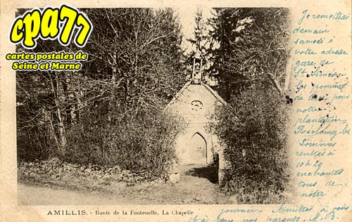 Amillis - Route de Fontenelle - La Chapelle