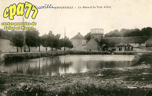 Amponville - La Mare et la Tour d'Eau