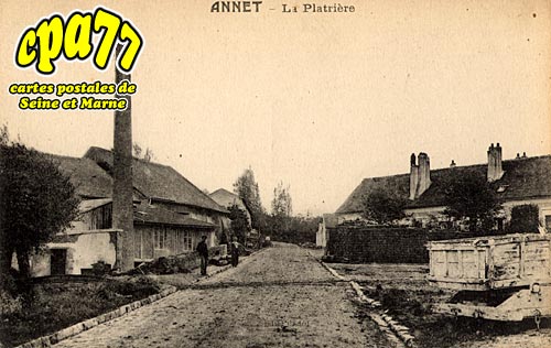 Annet Sur Marne - La Platrire
