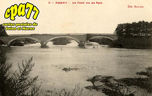 Annet Sur Marne - Le Pont vu de face