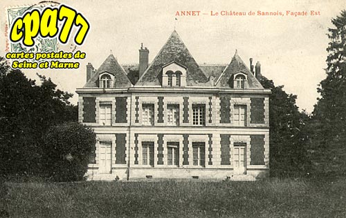 Annet Sur Marne - Le Chteau de Sannois, Faade Est