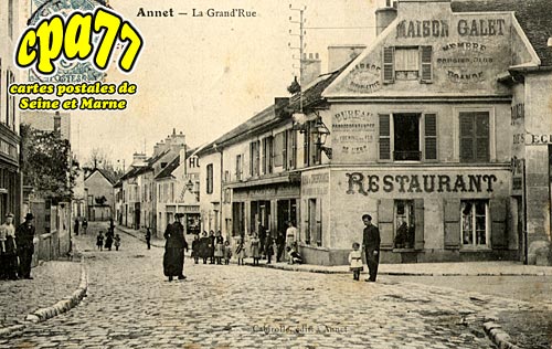Annet Sur Marne - La Grand'Rue
