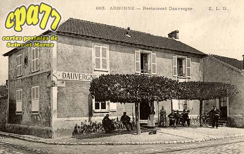 Arbonne La Fort - Restaurant Dauvergne