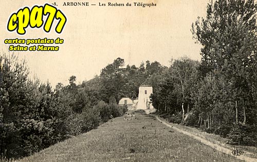 Arbonne La Fort - Les Rochers du Tlgraphe