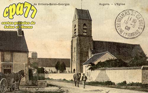 Augers En Brie - Environs de Villiers-Saint-Georges - L'Eglise