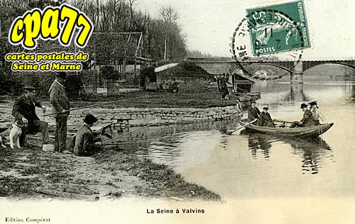 Avon - Valvins - La Seine  Valvins