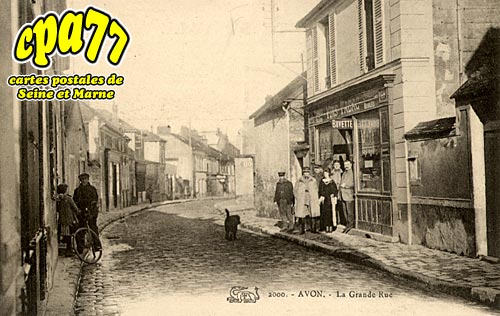 Avon - La Grande Rue
