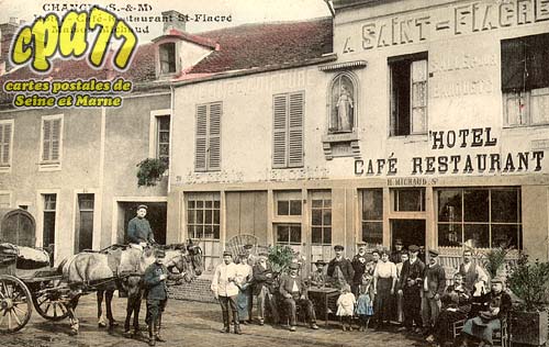 Avon - Changis (S.-et-M.) Htel - Caf - Restaurant St-Fiacre - Maison Michaux