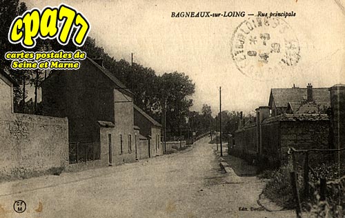 Bagneaux Sur Loing - Rue Principale