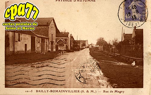 Bailly Romainvilliers - Rue de Magny