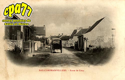Bailly Romainvilliers - Route de Crcy