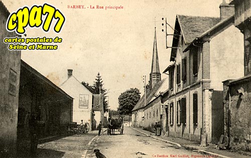 Barbey - La Rue principale