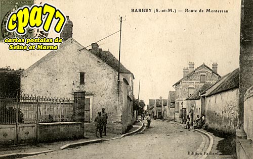Barbey - Route de Montereau