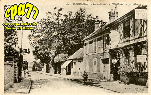 Barbizon - Grande-Rue - Htellerie du Bas-Brau