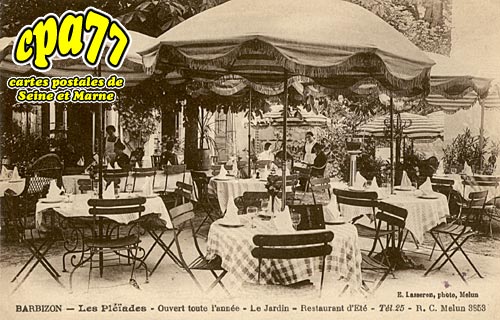 Barbizon - Les Plades - Ouvert toute l'anne - Le Jardin - Restaurant d'Et