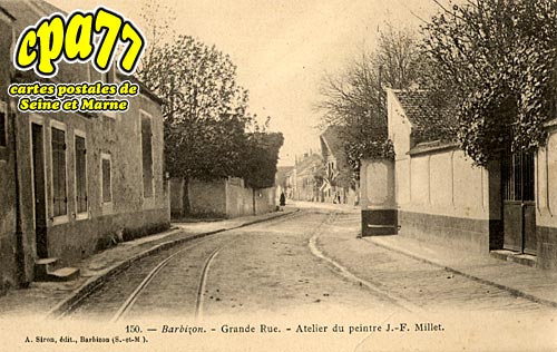 Barbizon - Grande-Rue - Atelier du Peintre J.F. Millet