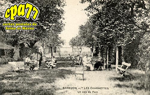 Barbizon - Les Charmettes - Un coin du Parc