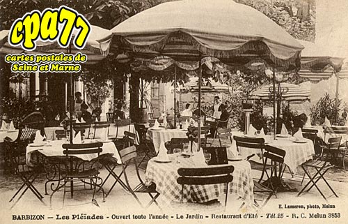 Barbizon - Les Plades - Ouvert toutr l'anne - Le Jardin - Restaurant d'Et