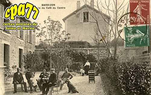 Barbizon - Jardin du Caf du centre