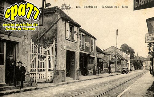 Barbizon - La Grande Rue - Tabac