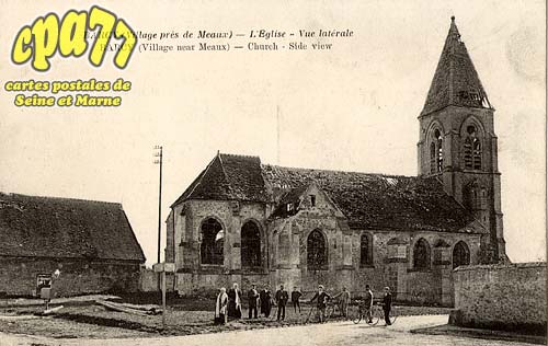Barcy - L'église - Vue latérale