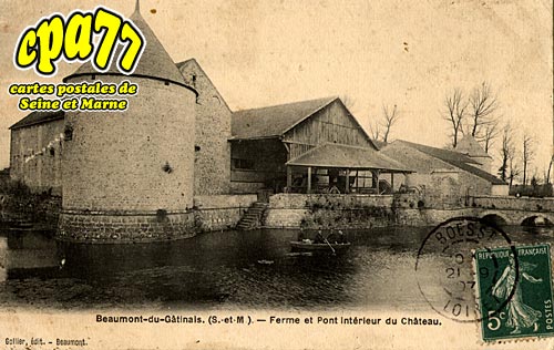 Beaumont Du Gtinais - Ferme et Pont intrieur du Chteau