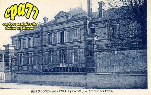 Beaumont Du Gtinais - L'Ecole des Filles