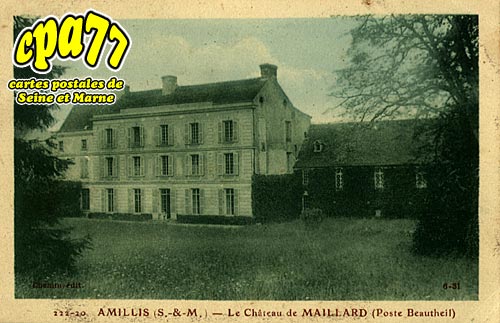 Beautheil - Le Chteau de MAILLARD