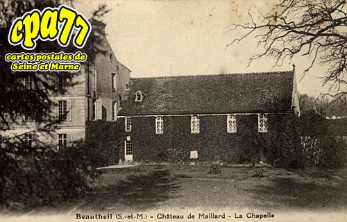 Beautheil - Chteau de Maillard (en l'tat)