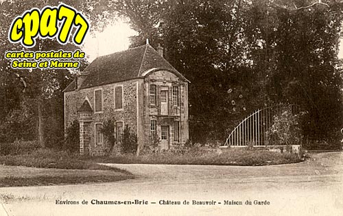 Beauvoir - Le Chteau - Maison du Garde