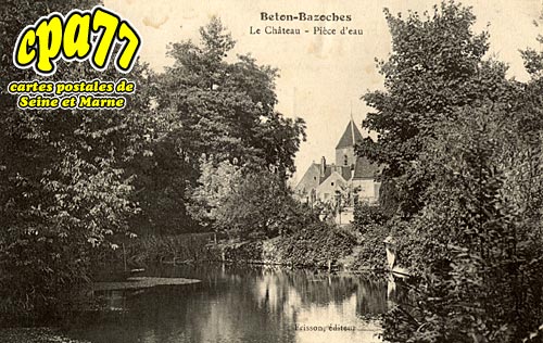 Beton Bazoches - Le Chteau - Pice d'eau