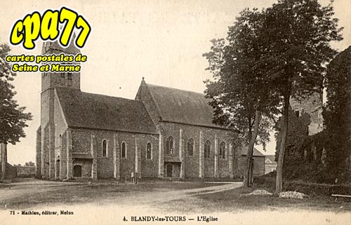 Blandy Les Tours - L'Eglise