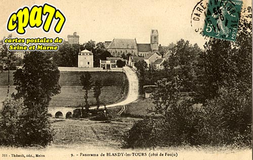 Blandy Les Tours - Panorama (côté de Fouju)