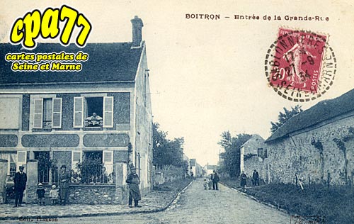Boitron - Entre de la Grande Rue