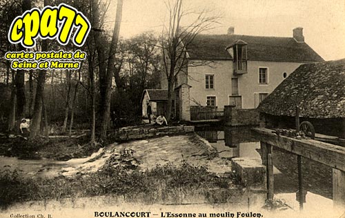 Boulancourt - L'Essonne au Moulin Foulon