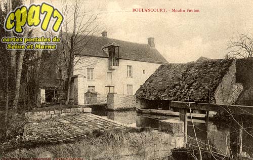 Boulancourt - Moulin Foulon