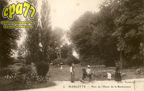 Bourron Marlotte - Parc de l'Htel de la Renaissance