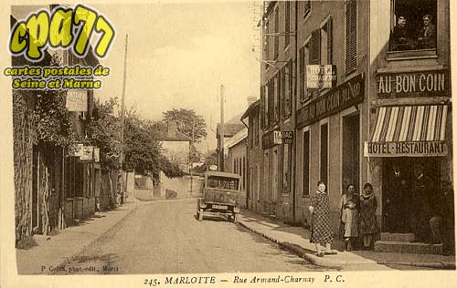 Bourron Marlotte - Rue Armand-Charnay
