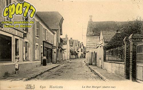 Bourron Marlotte - La Rue Mrger (Autre vue)