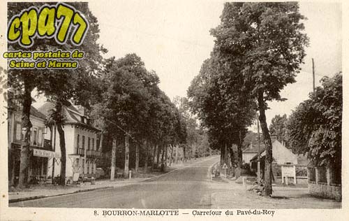 Bourron Marlotte - Carrefour du Pav-du-Roy