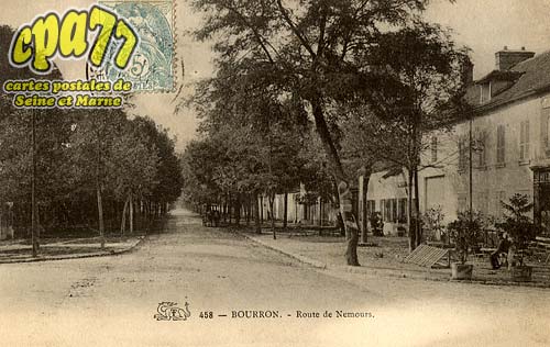 Bourron Marlotte - Route de Nemours