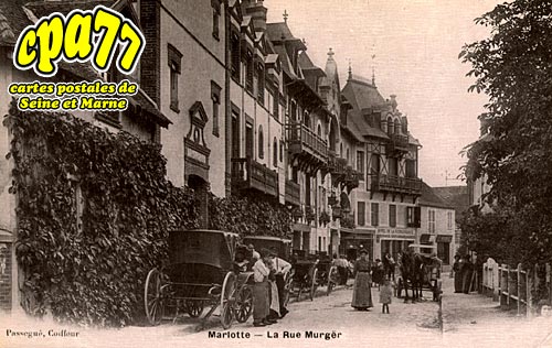 Bourron Marlotte - La Rue Mrger