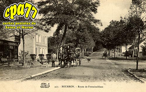 Bourron Marlotte - Route de Fontainebleau