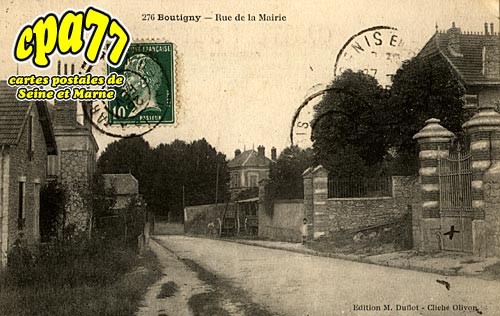 Boutigny - Rue de la Mairie