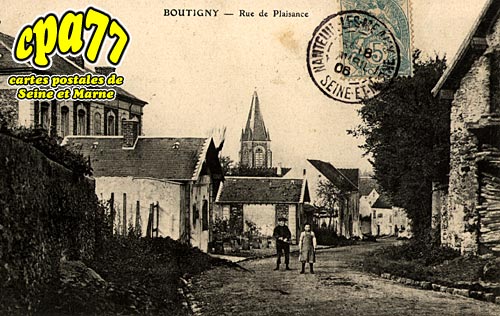 Boutigny - Rue de Plaisance