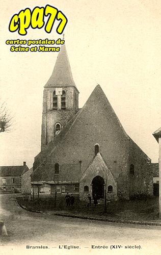 Bransles - L'Eglise - Entre (XIVe sicle)