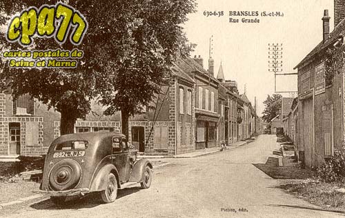 Bransles - Rue Grande