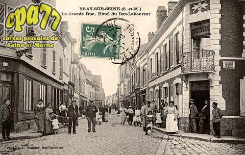 Bray Sur Seine - La Grande Rue - Htel du Bon-Laboureur