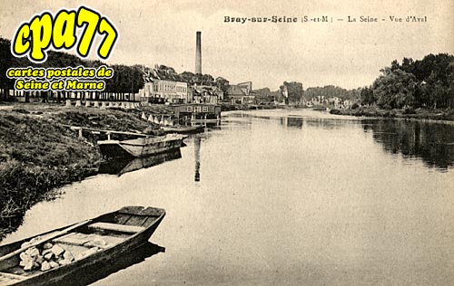 Bray Sur Seine - La Seine - Vue d'Aval