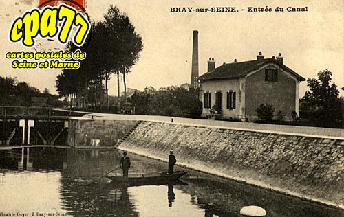 Bray Sur Seine - Entre du Canal